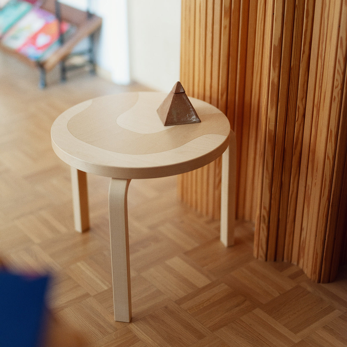 Artek + Marimekko Alvar Aalto Table 90D Seireeni - 90th Anniversary Edition