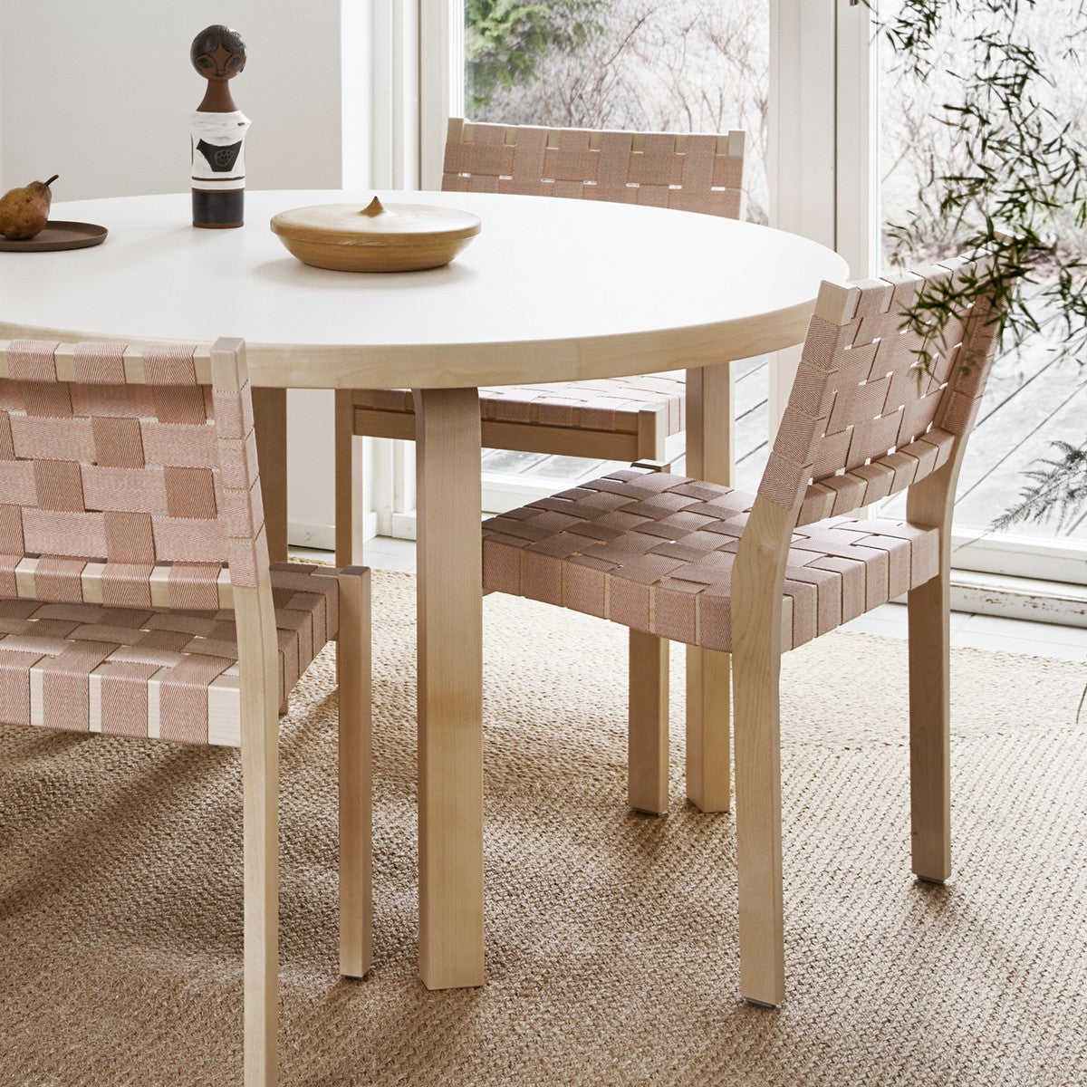 Artek Aalto Natural / Red Aalto Replacement Webbing