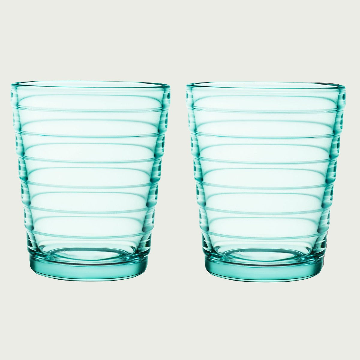 iittala Aino Aalto Water Green Medium Tumblers - Set of 2 - Aino