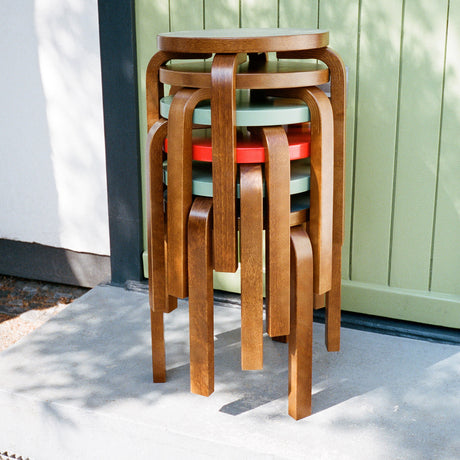 Artek Alvar Aalto Four-Legged Stools