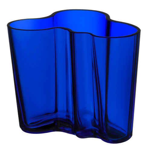 iittala Aalto Cobalt Blue Vases