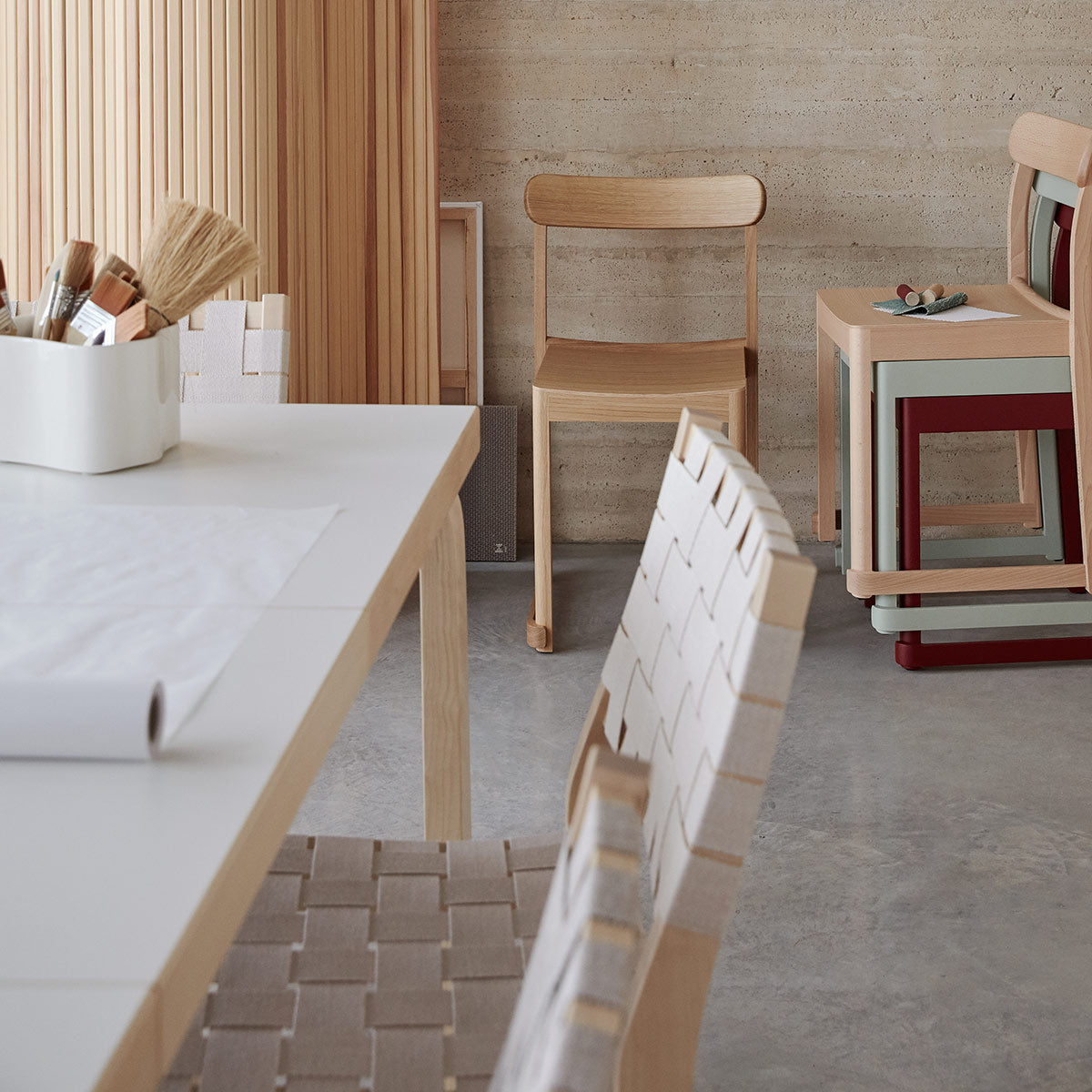 Artek Alvar Aalto Extension Table 97 - Artek Alvar Aalto Dining