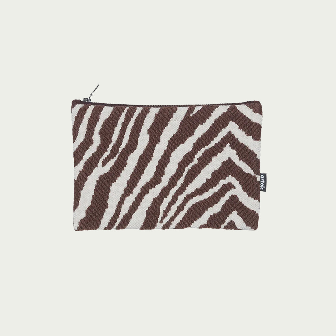 Artek Zebra Brown / White Small Pouch