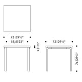 Artek Alvar Aalto Table 81C