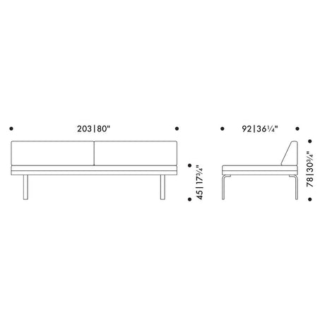 Artek Alvar Aalto Daybed 710