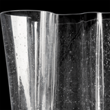 iittala Aalto Clear Bubble Glass Anniversary Vase - 8"