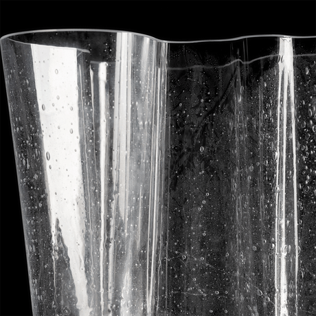 iittala Aalto Clear Bubble Glass Anniversary Vase - 6-1/4"