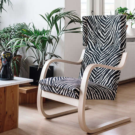 Artek Alvar Aalto Natural Birch Armchair 401 - Upholstered