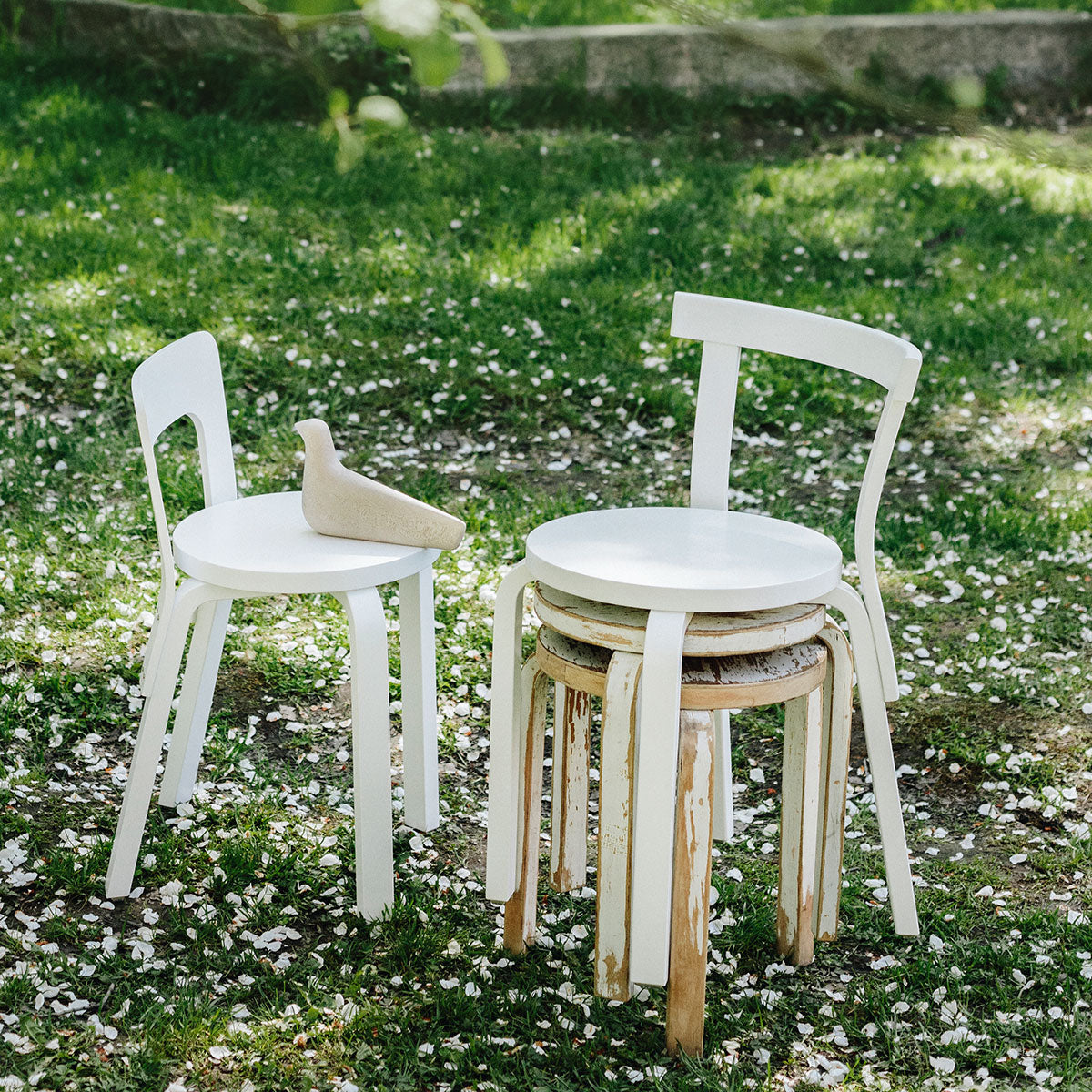 Artek Alvar Aalto 68 Chair - Lacquered - Artek Alvar Aalto Chairs