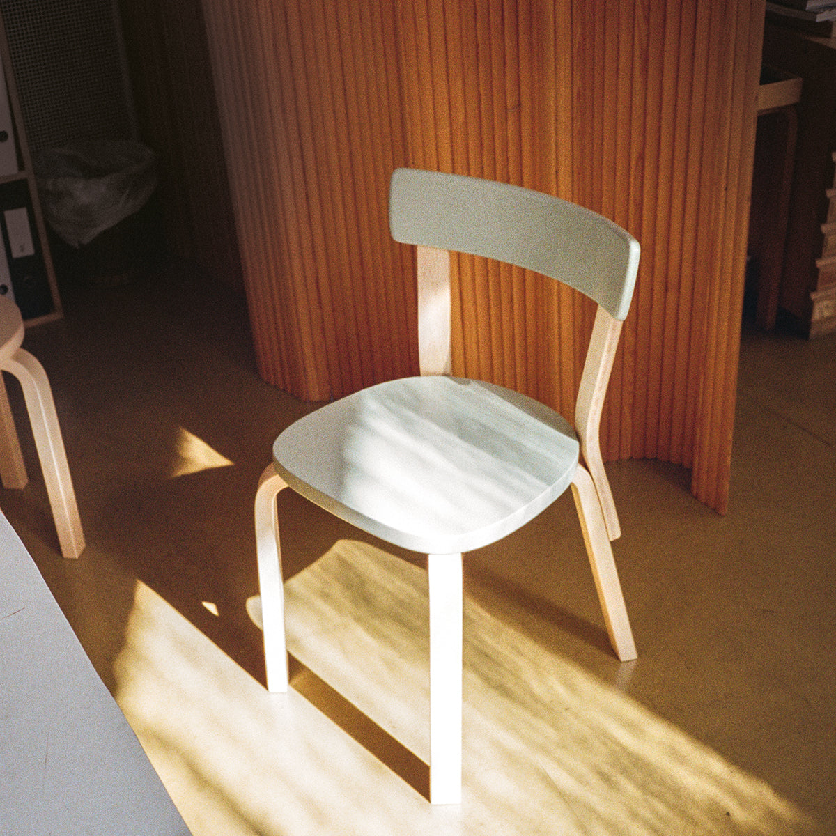 Artek Alvar Aalto - 69 Chair - Seat & Backrest Lacquered - Artek