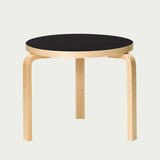 Artek Alvar Aalto 3-Legged Round Table 90D