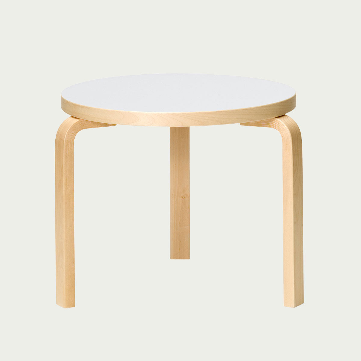 Artek Alvar Aalto 3-Legged Round Table 90D - Artek Alvar Aalto
