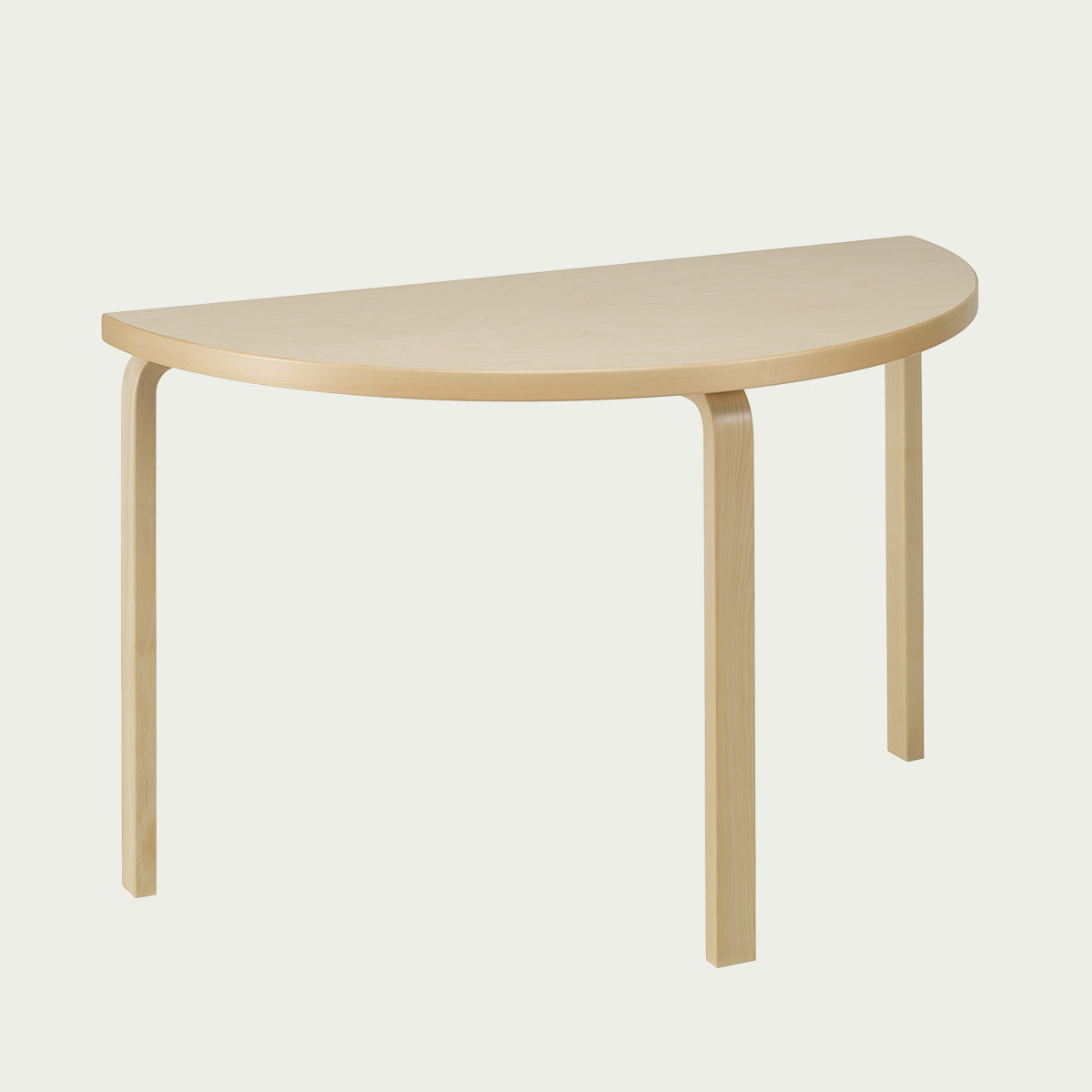 Artek Alvar Aalto Half-Round Table 95