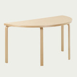 Artek Alvar Aalto Half-Round Table 96