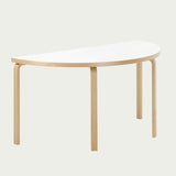 Artek Alvar Aalto Half-Round Table 96