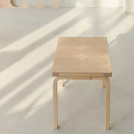 Artek + Marimekko Alvar Aalto Bench 153B Kivet - 90th Anniversary Edition