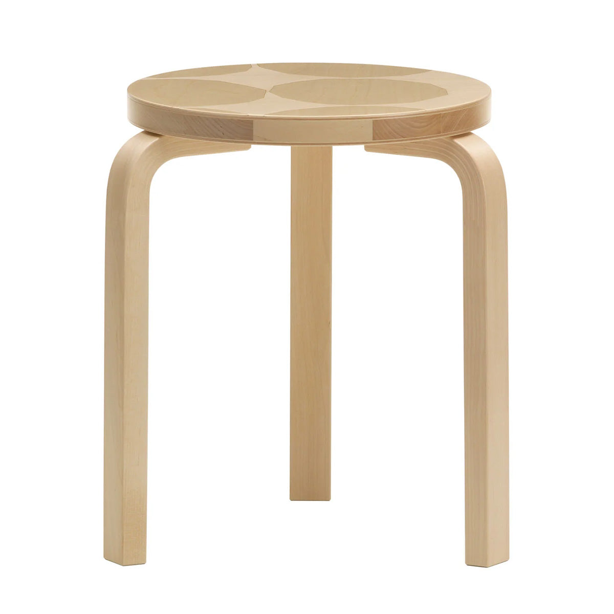 Artek + Marimekko Alvar Aalto Stool 60 Kivet - 90th Anniversary Edition