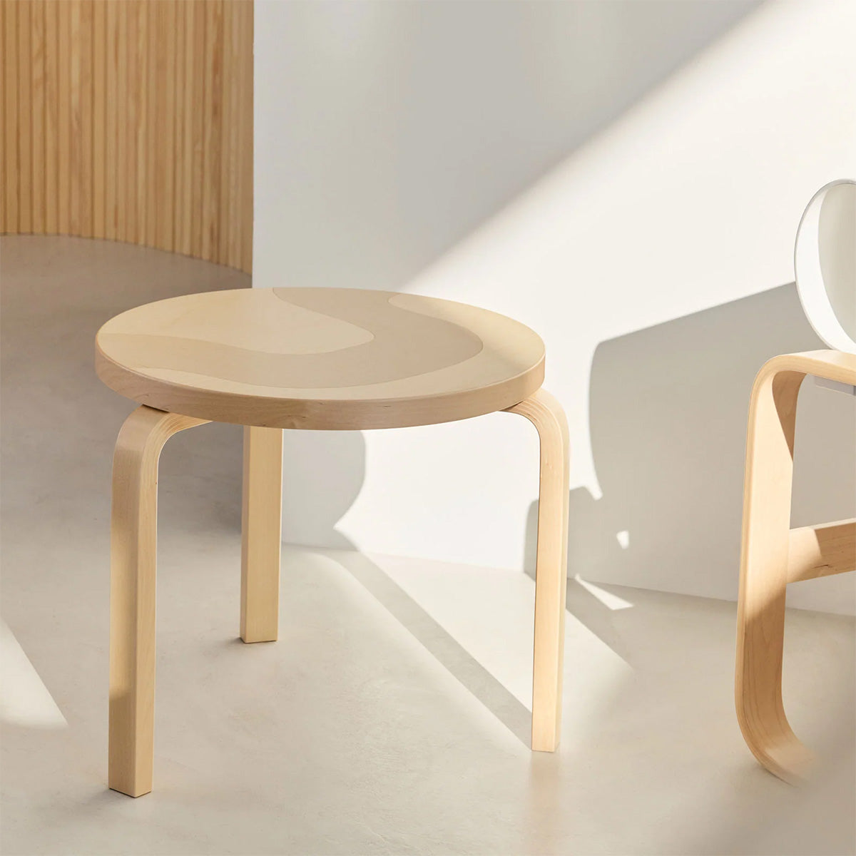 Artek + Marimekko Alvar Aalto Table 90D Seireeni - 90th Anniversary Edition