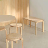 Artek + Marimekko Alvar Aalto Stool 60 Seireeni - 90th Anniversary Edition