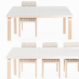 Artek Alvar Aalto Extension Table 97