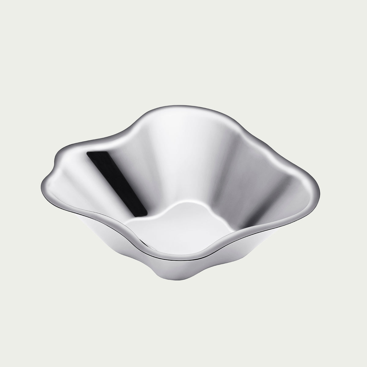 iittala Aalto Stainless Steel Bowl - 7-1/4