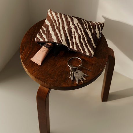 Artek Zebra Brown / White Small Pouch