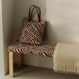 Artek Zebra Brown / White Tote Bag
