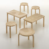 Artek + Marimekko Alvar Aalto Stool 60 Kivet - 90th Anniversary Edition