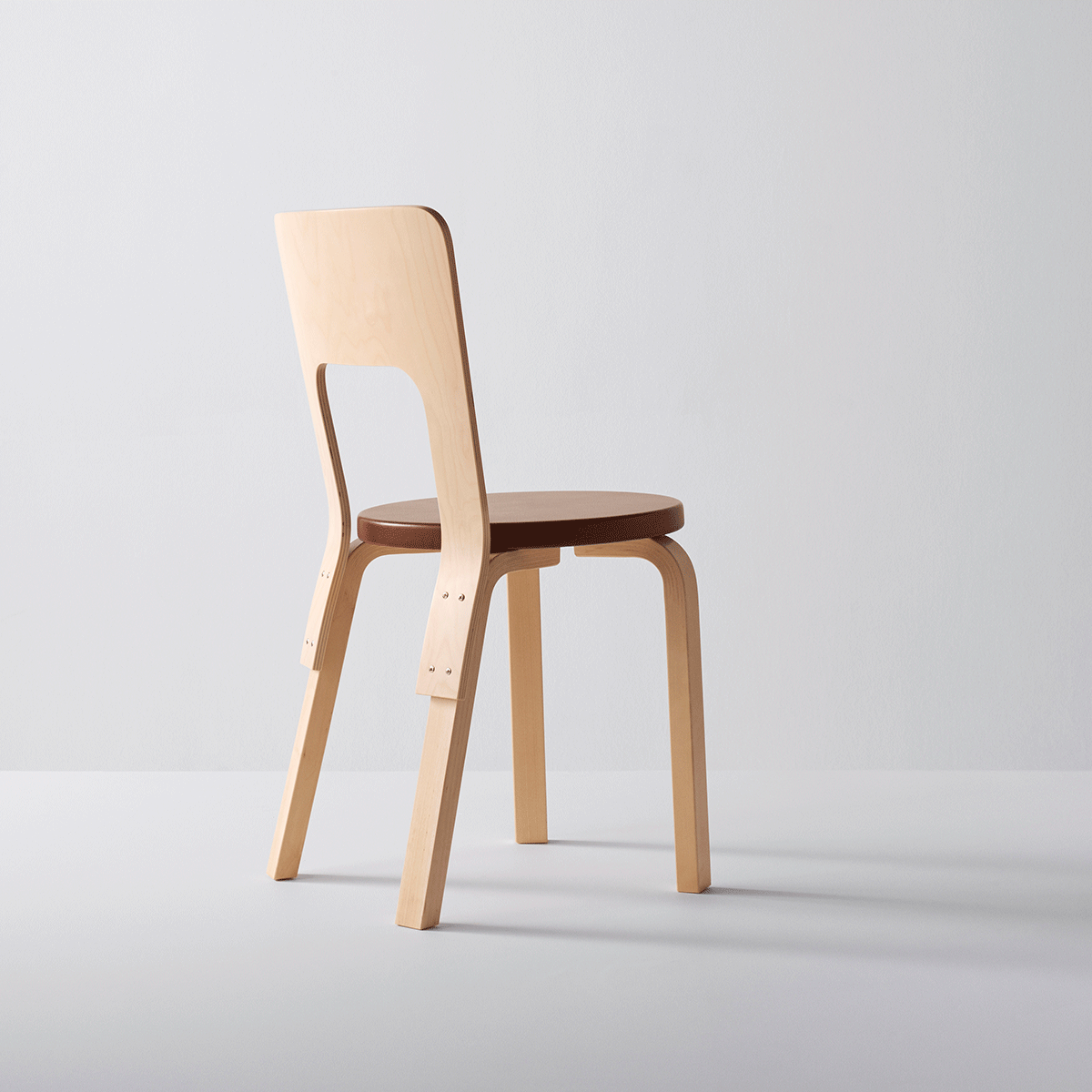 Artek Alvar Aalto Chair 66 - Upholstered Seat