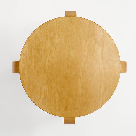 Artek Alvar Aalto - Four-Legged Stool E60 - Honey Stained