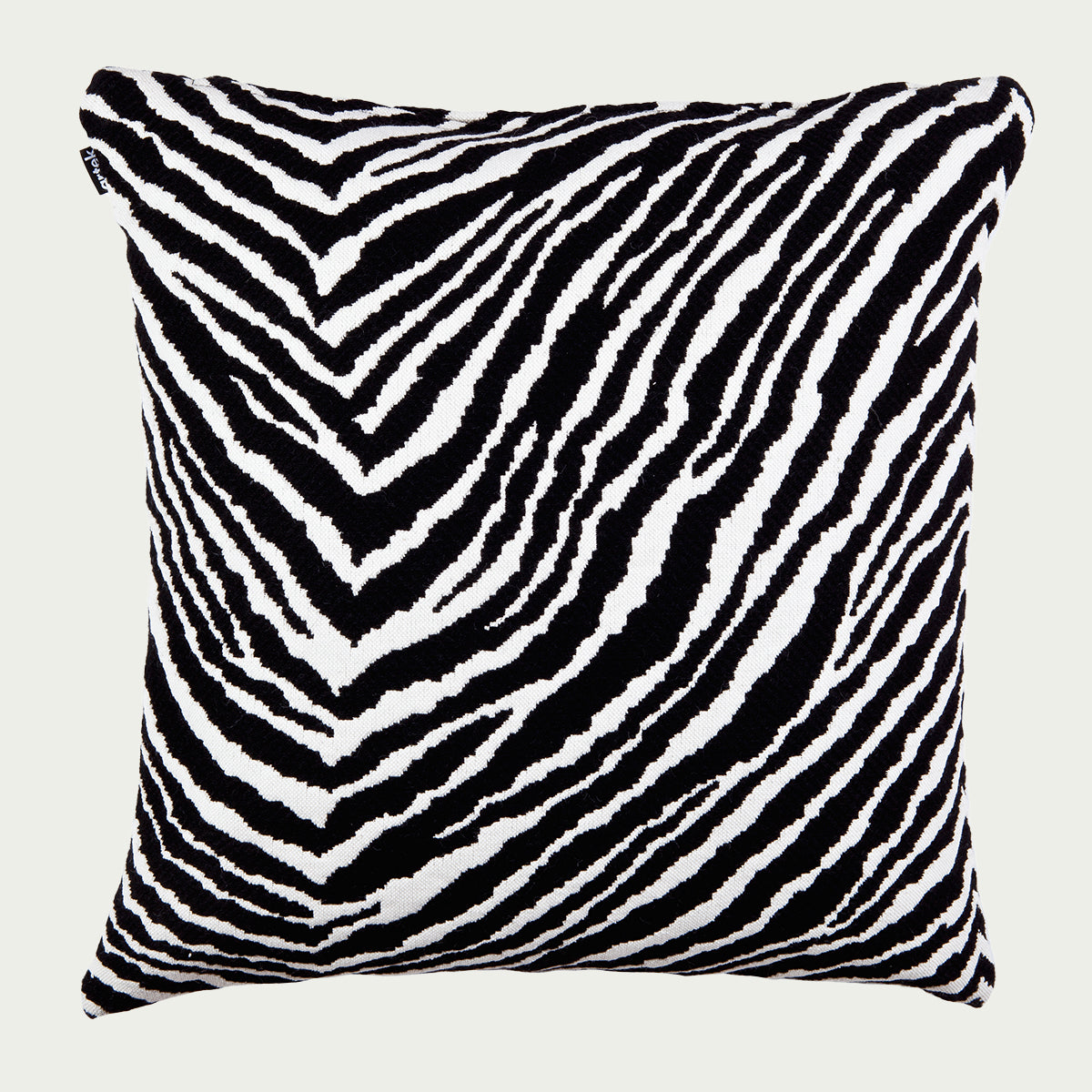 Artek Zebra Black / White Large Throw Pillow