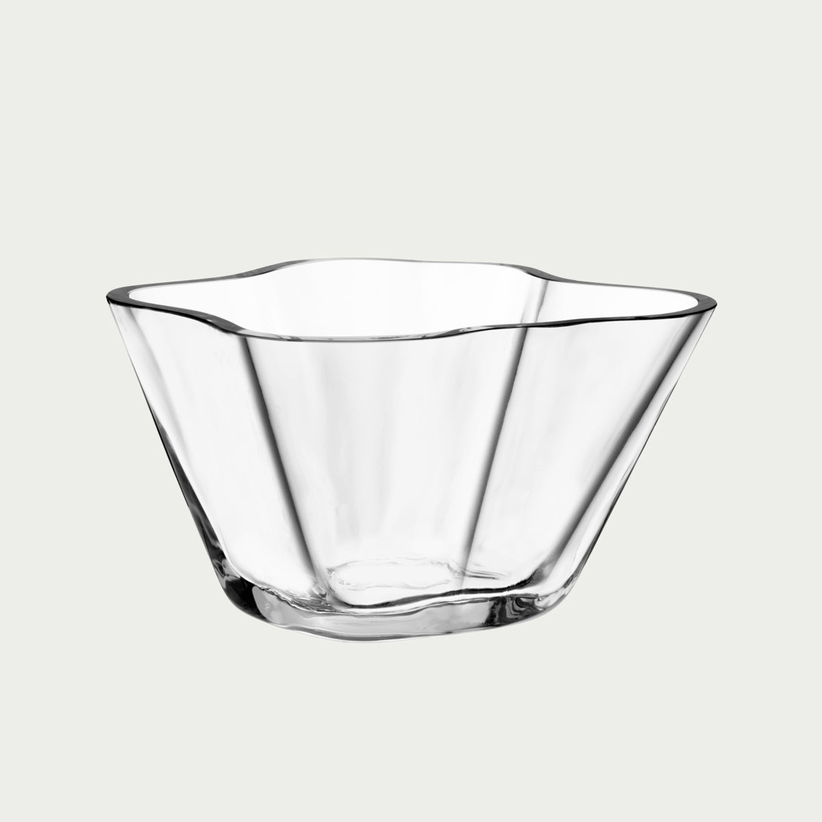  Aalto ボウル 380mm クリア iittala Aalto Clear Bowl - 3
