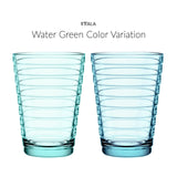 Iittala Aino Aalto Water Green Large Tumblers - Set of 2