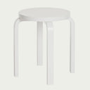 Artek Alvar Aalto Four-Legged Stool E60 - Lacquered