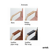 Artek Alvar Aalto Armchair 45 - Linen Webbing Upholstery