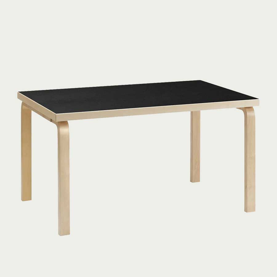 ※te、3/6(金)直接引取り限定※artek 82B ナチュラル Artek Alvar Aalto Rectangular Table 82B - Artek Alvar Aalto Dining