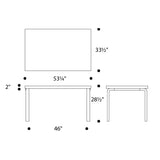 Artek Alvar Aalto Rectangular Table 82B