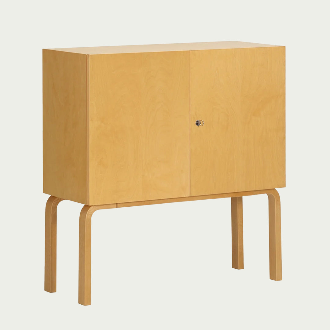 Artek Alvar Aalto Honey-Stained Cabinet 250 - Artek Furniture