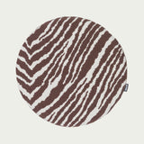 Artek Zebra Brown / Off White Seat Cushion