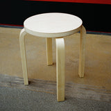 Artek Alvar Aalto - Four Legged Stool E60 - Birch Veneer