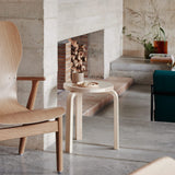 Artek Alvar Aalto Stool 60 - Three-Legged - Birch Veneer