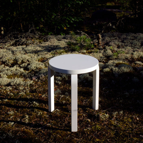 Artek Alvar Aalto Three-Legged Stool 60 - Lacquered