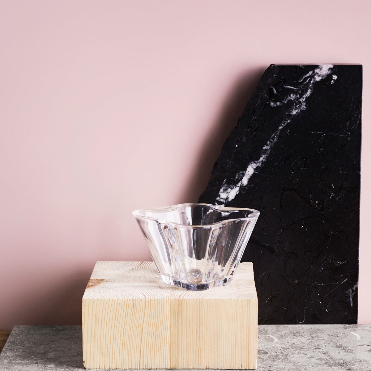  Aalto ボウル 380mm クリア iittala Aalto Clear Bowl - 3
