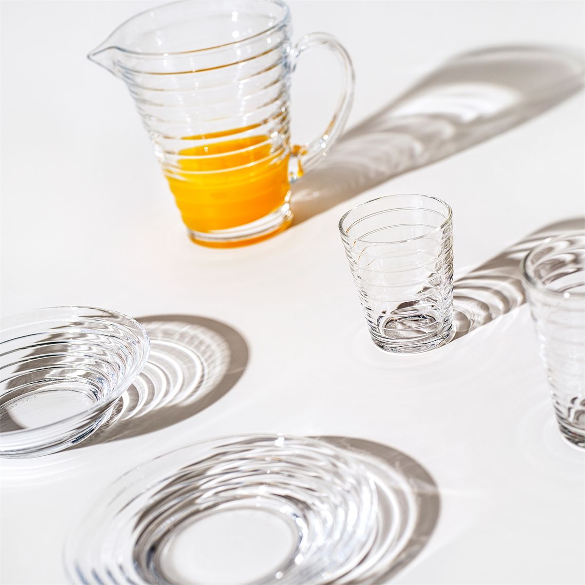 Iittala Aino Aalto Clear Bread & Butter Plate – AaltoUSA