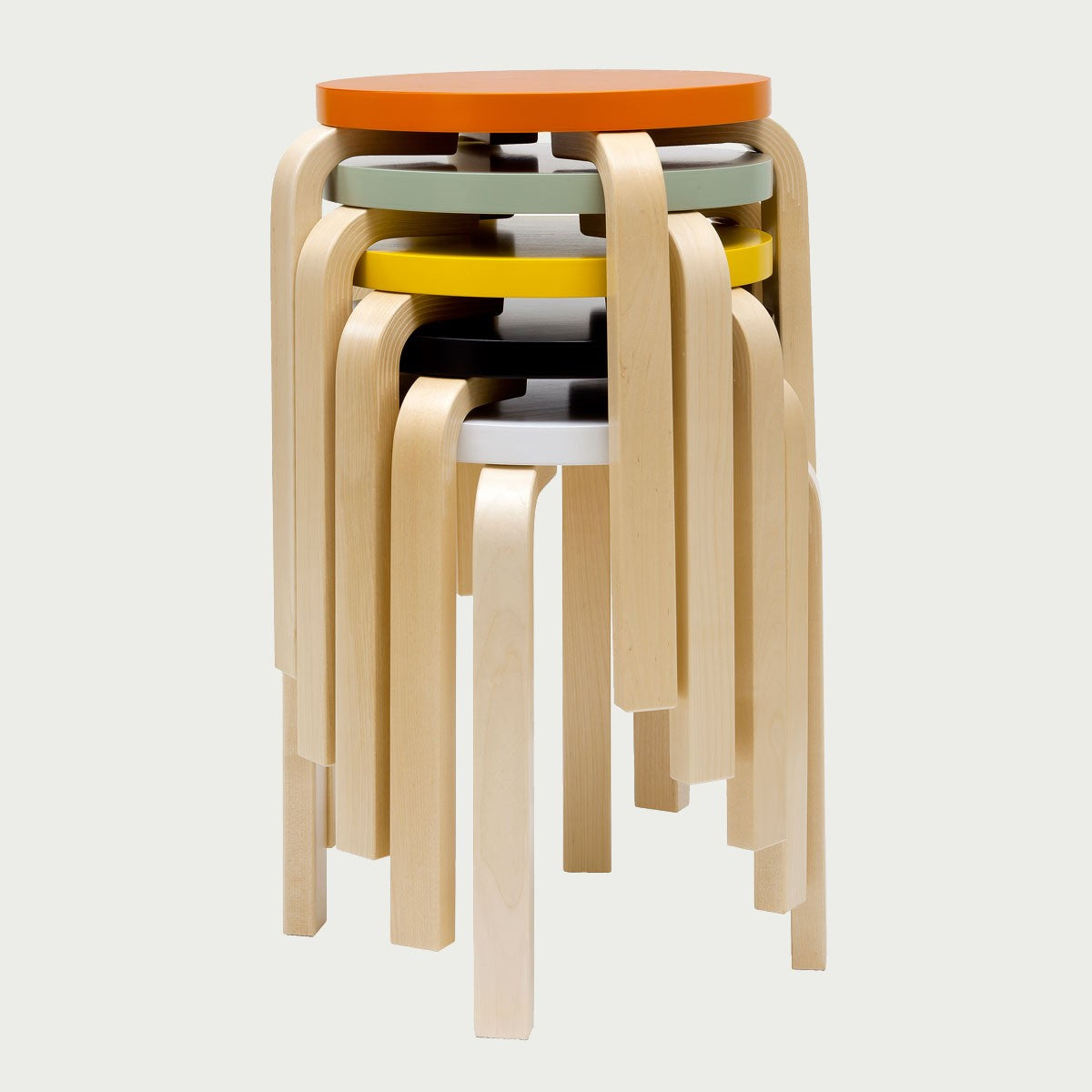 Artek Alvar Aalto Anniversary Colors Stool E60