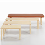 Artek Alvar Aalto Bench 167 - Upholstered Seat w/ Birch Legs