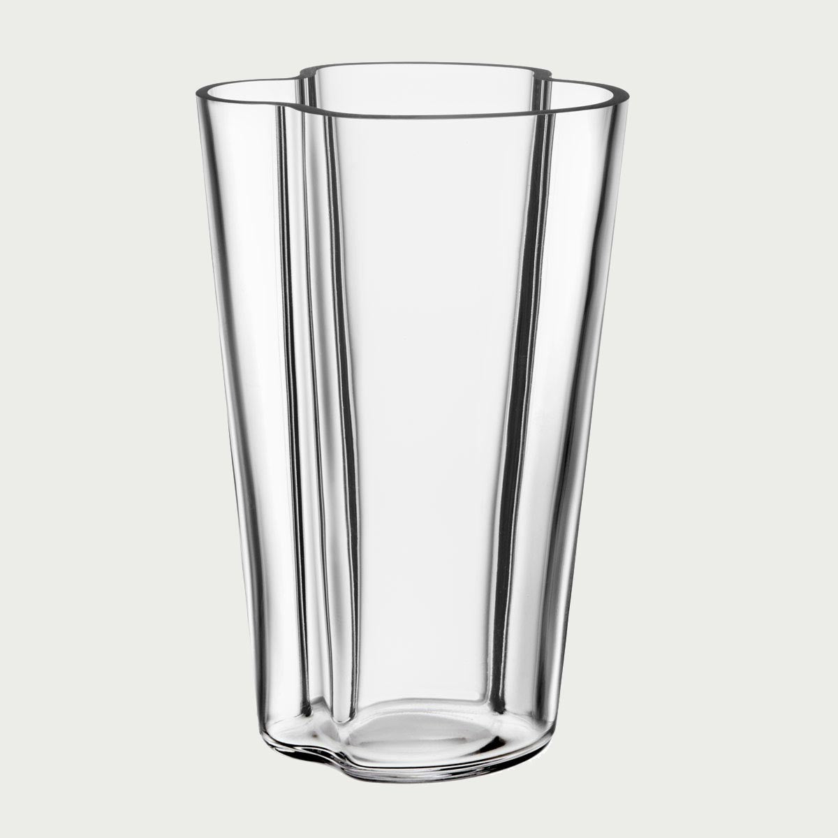 iittala Aalto Clear Vase - 8-3/4"