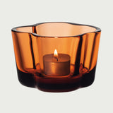 iittala Aalto Seville Orange Candle Holder