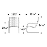 Artek Alvar Aalto - Lounge Chair 406