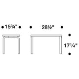 Artek Alvar Aalto Bench 153B